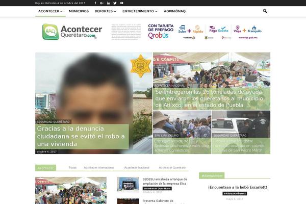 Site using Weather Underground plugin
