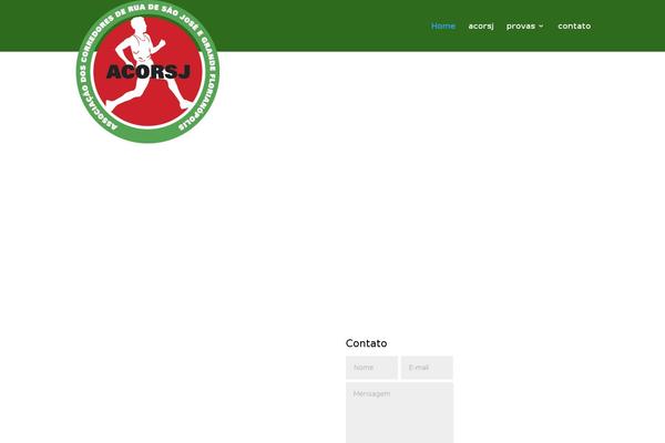 RunCrew theme site design template sample