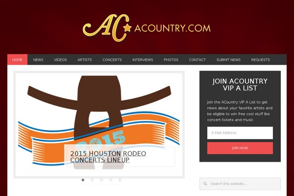 acountry.com site used Metro Pro