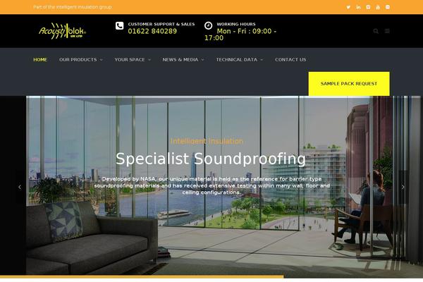 acoustiblokukwp theme websites examples