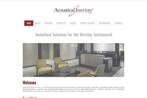 acoustical-interiors.com site used Bigbang