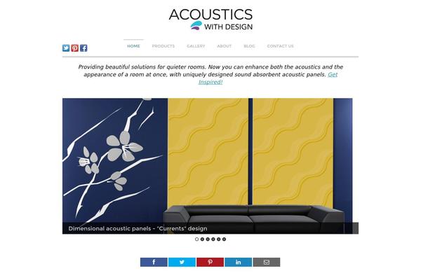 acousticswithdesign.com site used Simfo
