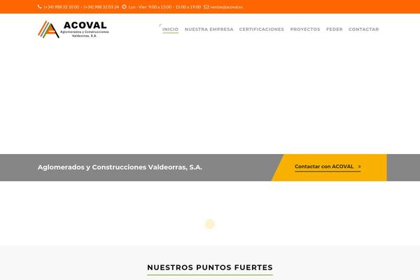 acoval.es site used Acoval