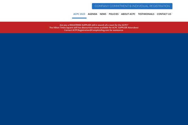 acpc.com site used Nocms