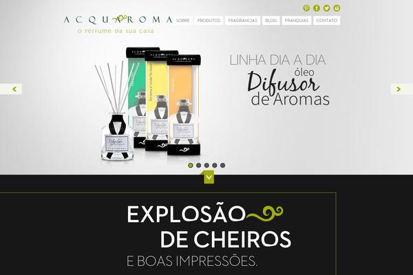 acquaroma.com.br site used Acquaroma