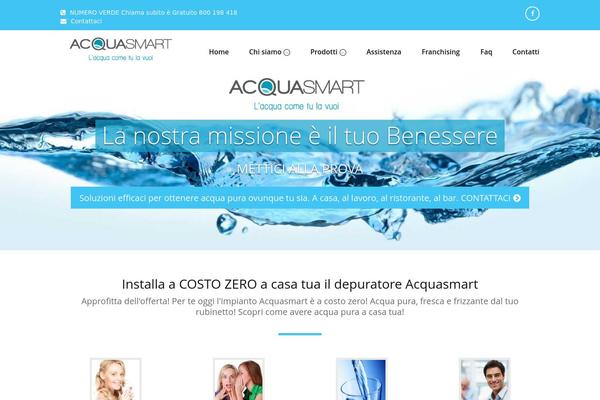 acquasmart.it site used Customizr