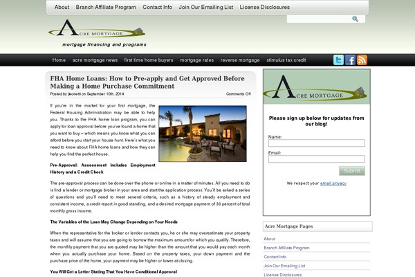 acremortgageblog.com site used ilookgood