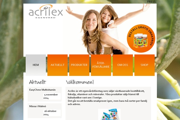 acrilex.se site used Acrilex