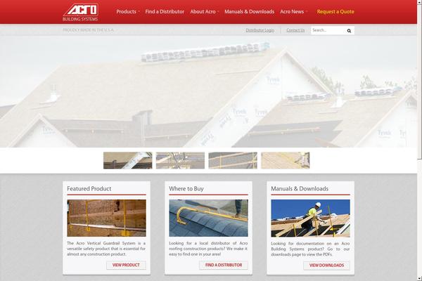 acro-building-systems theme websites examples