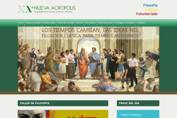 acropolis.org.bo site used Nabolivia