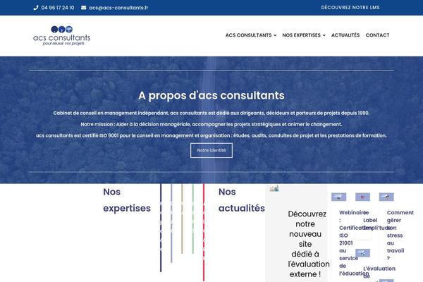 acs-consultants.fr site used Bonsi
