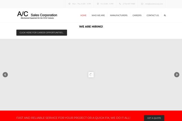 Constructo theme site design template sample