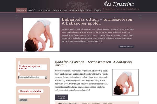 acskrisztina.hu site used Theme46074