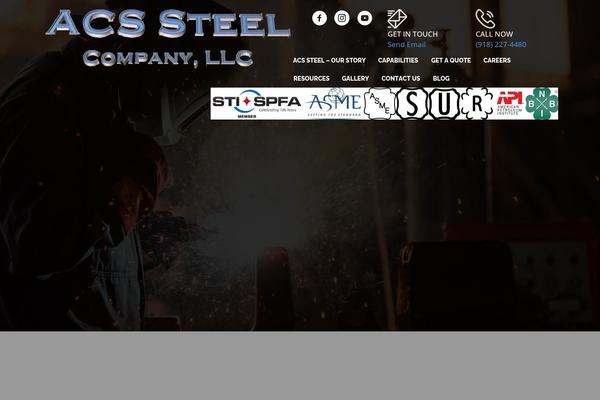 acssteel.com site used Acs-steel