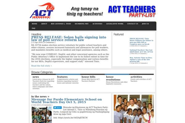 act-teachers.com site used Arthemia Free