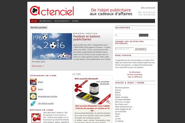 actenciel.fr site used Branfordmagazine Pro