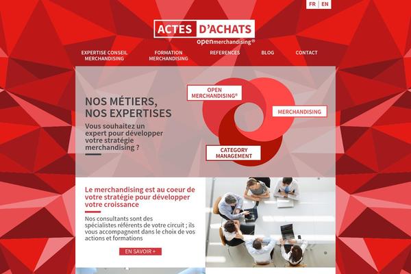 actes-achats.com site used Actesachats