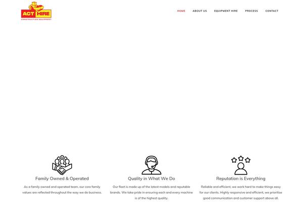 Bridge Child theme site design template sample