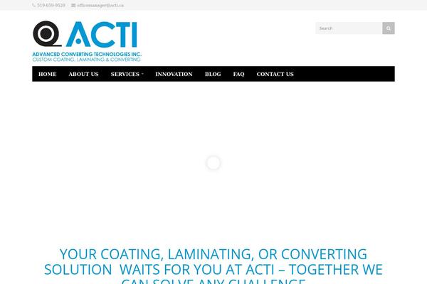 acti.ca site used Acti