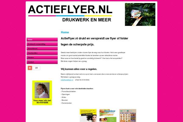 actieflyer.nl site used Aanpassing1