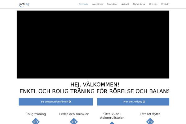 actileg theme websites examples