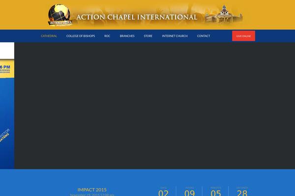 actionchapel.net site used Actiontheme