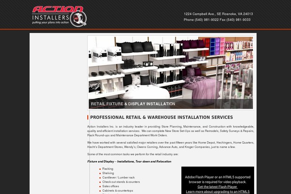 actioninstallers.com site used Aii