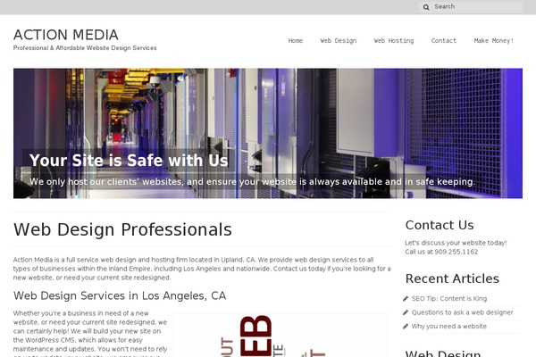 Virtue theme site design template sample