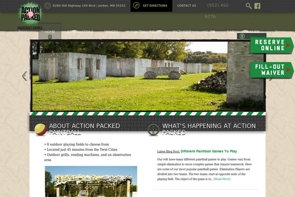actionpackedpaintball.com site used Appg