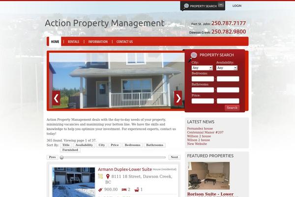 actionproperty.ca site used Denali-child