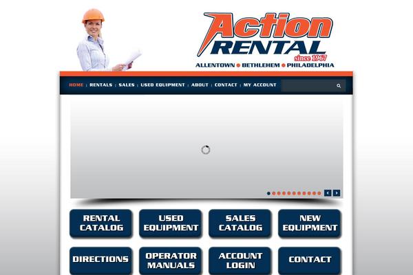 actionrental.com site used Rental