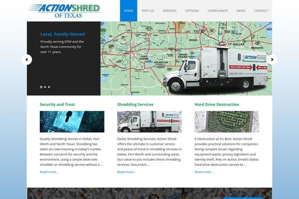actionshred.com site used Asot