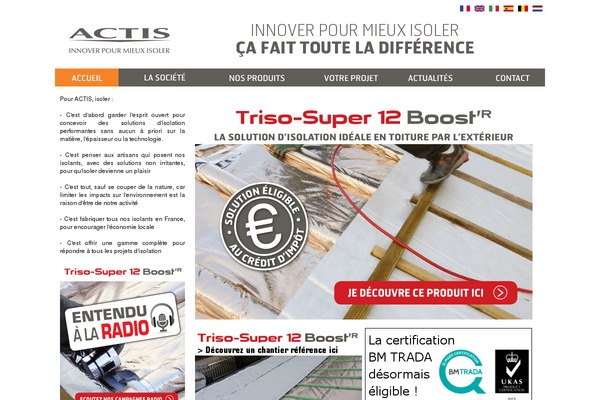 actis theme websites examples