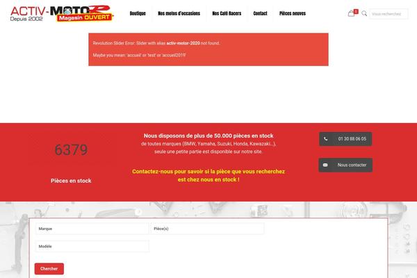 BeTheme Child theme site design template sample