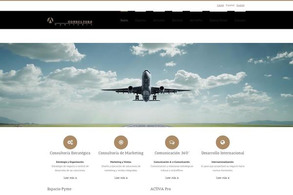 Avada theme site design template sample