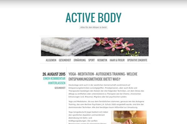 active-body.de site used Chunk