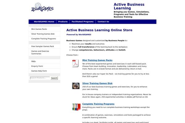 active-business-learning.com site used Wgtheme
