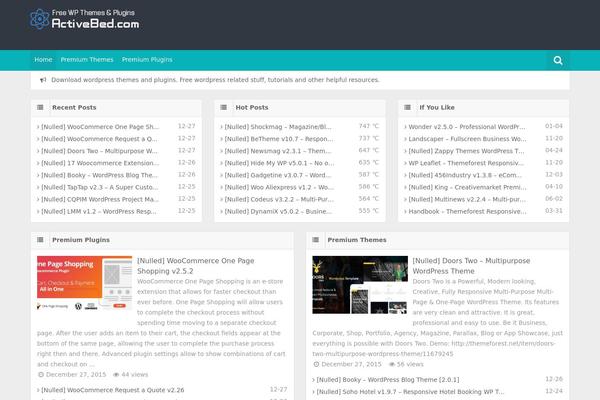 Wpdx theme websites examples