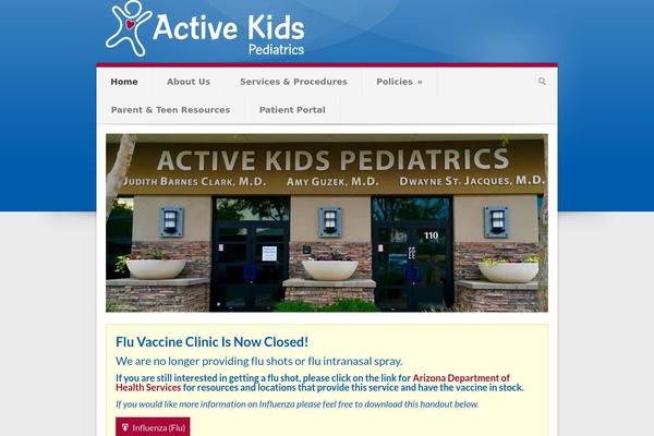 activekidspediatrics.com site used Medical Plus
