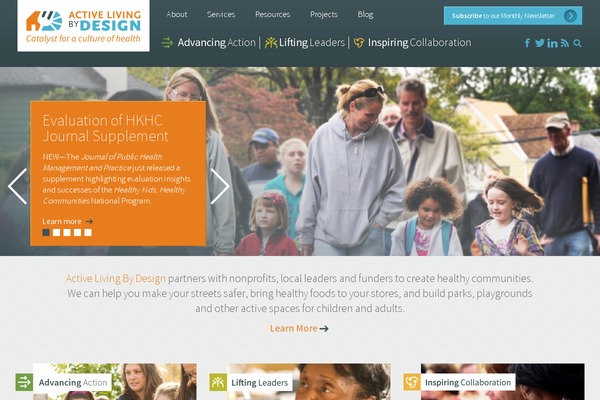 activelivingbydesign.org site used Albd