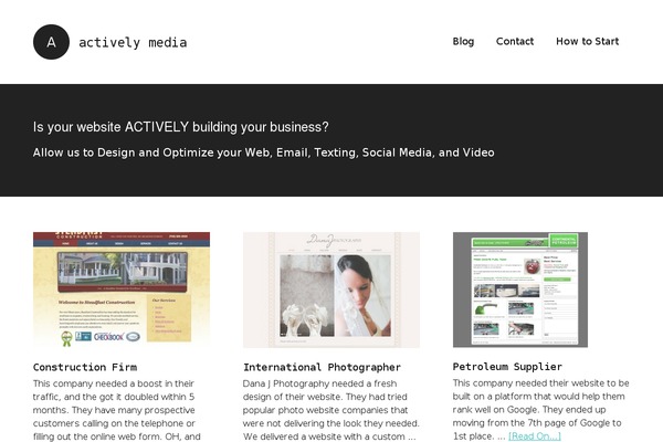 activelymedia.com site used Actly