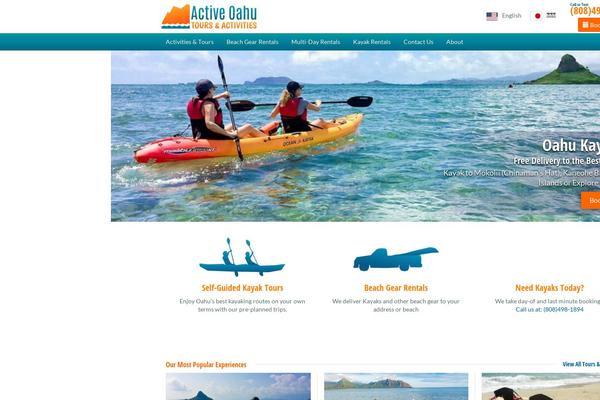 activeoahutours.com site used Activeoahu