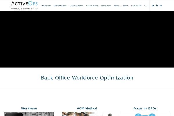 activeops.com site used Enfold-child