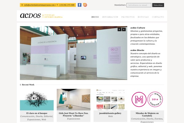 actividadcontemporanea.com site used Ac2