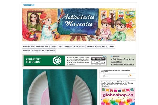 Suffusion theme site design template sample