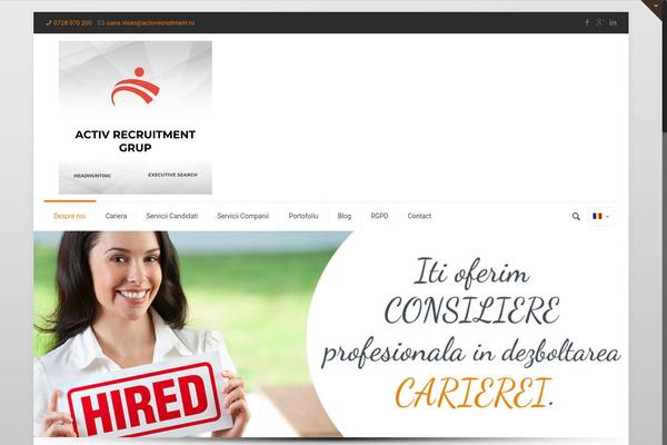 activrecruitment.ro site used Activrec