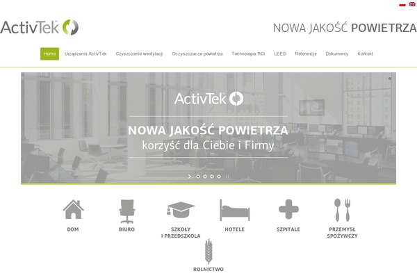 activtek.pl site used Superior