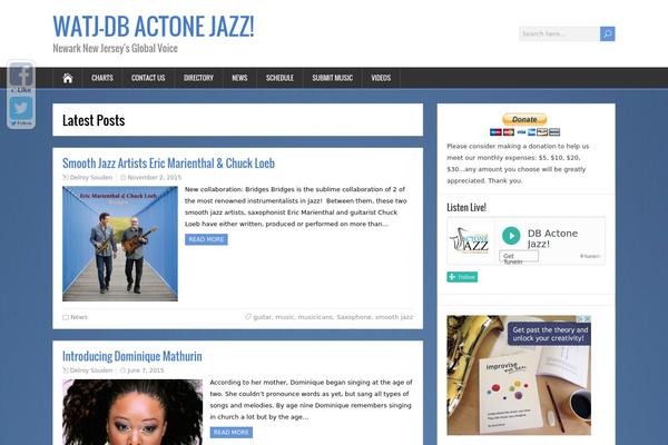 actonejazz.com site used SongWriter