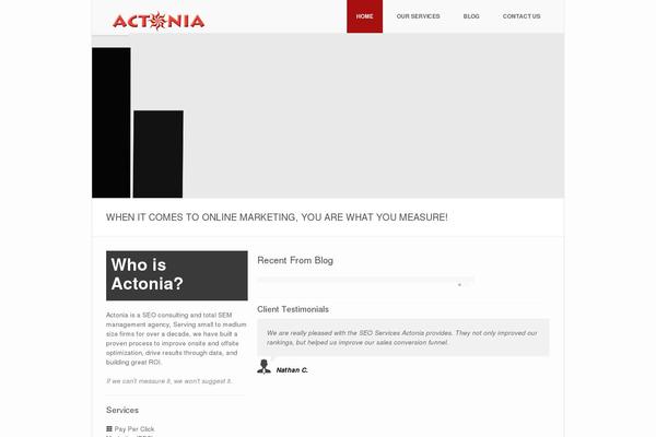 actonia.com site used Actonia