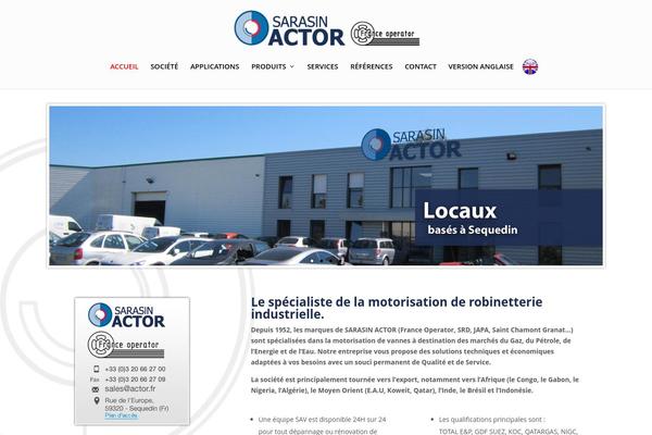 actor.fr site used Theme_enfant